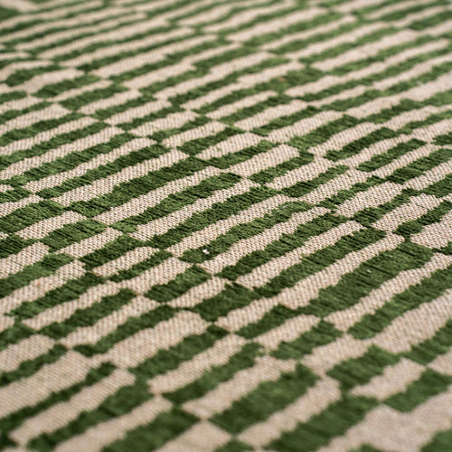 Louis De Poortere binnen & buiten machinewasbaar vloerkleed Structures Berber van 70% gerecycled PET - groen - 170x235cm
