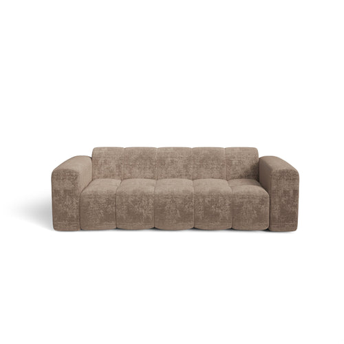 Premium Interiors - Sofa BLOOM - fluweel met reliëf mol 241cm