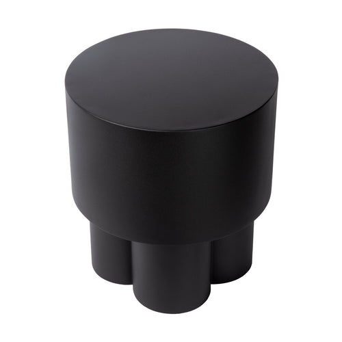 Atmooz bijzettafel Lenno - zwart - Ø 35 x H 40 cm