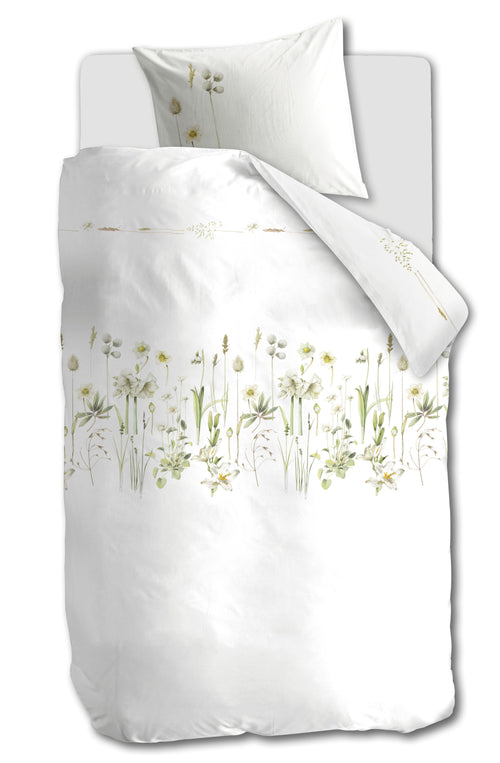 Marjolein Bastin  Amaryllis - 140 x 200/220 cm - Wit