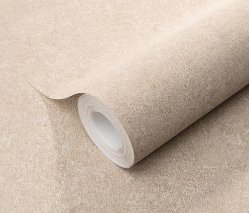 Erismann behang effen lichtbruin - 53 cm x 10.05 m - 662433 - vtwonen shop