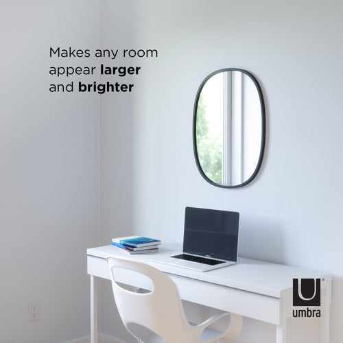 Umbra Hub ovale wandspiegel