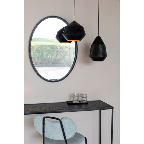 Housecraft Living Aysa Hanglamp Breed Zwart - vtwonen shop