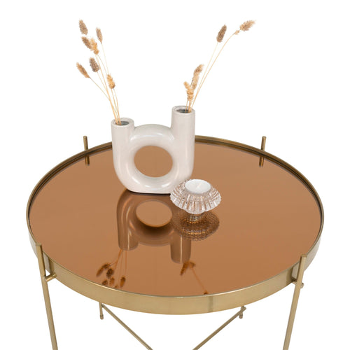 BRAM Salontafel Lousade - ø48 - Goud - vtwonen shop