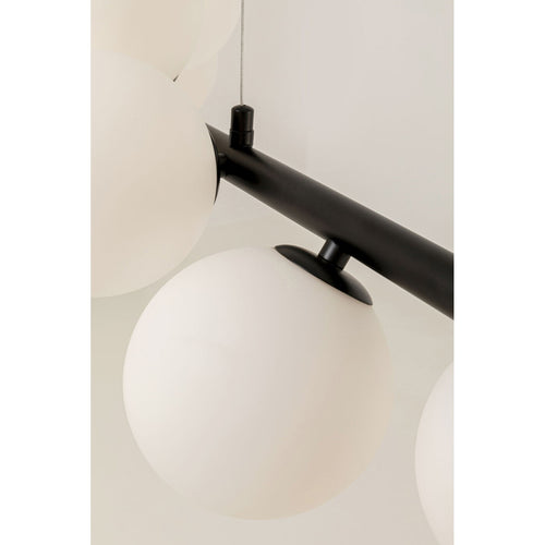 Kare Design Hanglamp Scala Balls 150cm zwart en wit - vtwonen shop