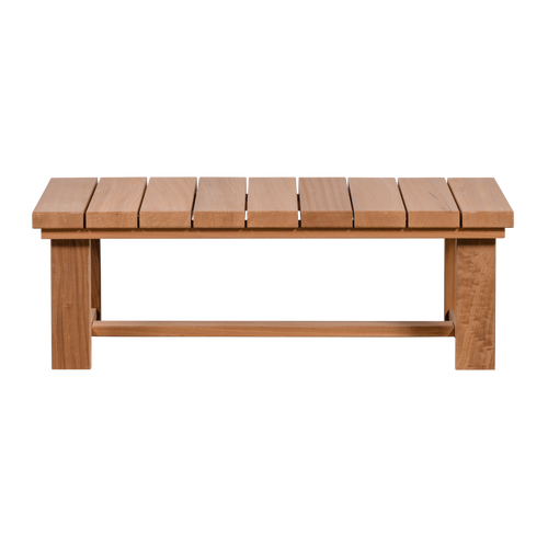 WOOOD salontafel tuin Banco - Hout/Metaal - Naturel - 42x122x68