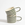 vtwonen - Mokken - Groen - Strepen - Set van 2 - Keramiek - 350ml