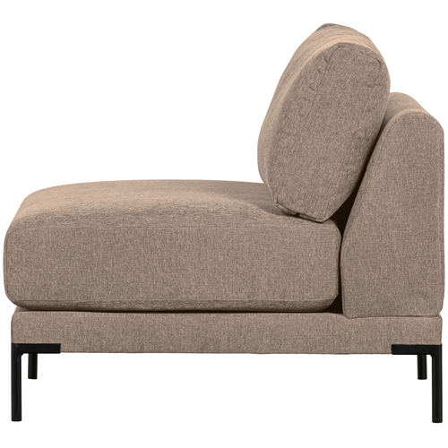 vtwonen loveseat element Couple - Polyester - Mud Melange -89x100x100 - vtwonen shop