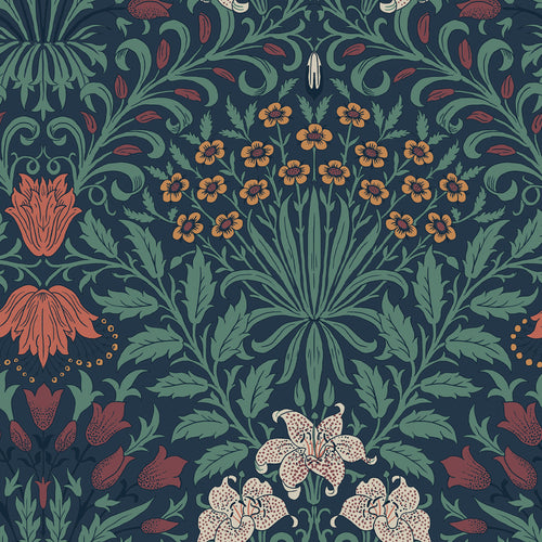 William Morris at Home Vliesbehang - Garden Moonlight - 1000x52 - vtwonen shop