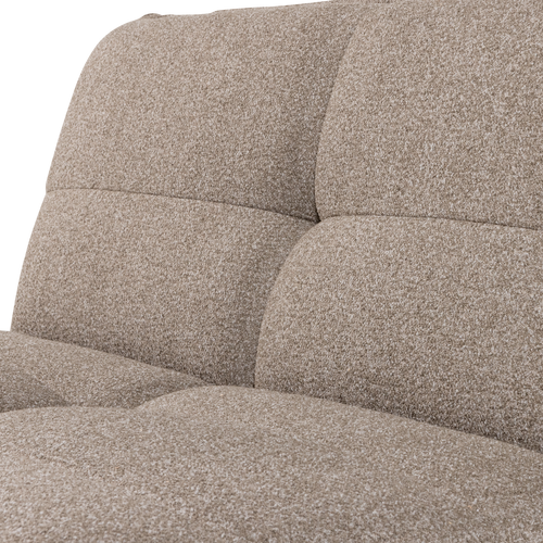 vtwonen 1-zits element Cluster - Bouclé - Khaki Bruin - 82x105x93 - vtwonen shop