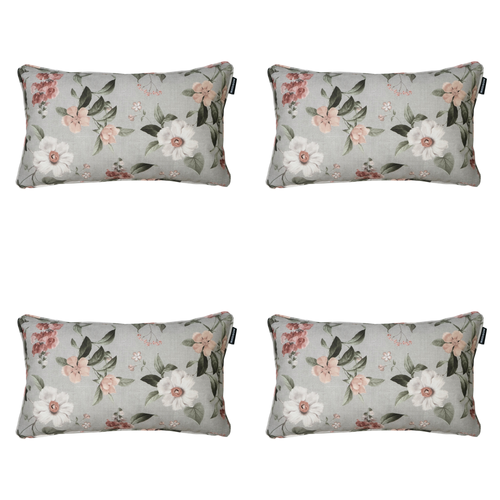 Madison sierkussen Julliete - multikleur - 30x50x10cm - set van 4