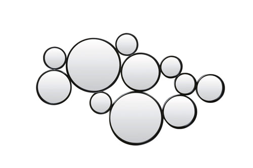 Light & Living spiegel CIELO - 99x3.5x57.5cm - zwart