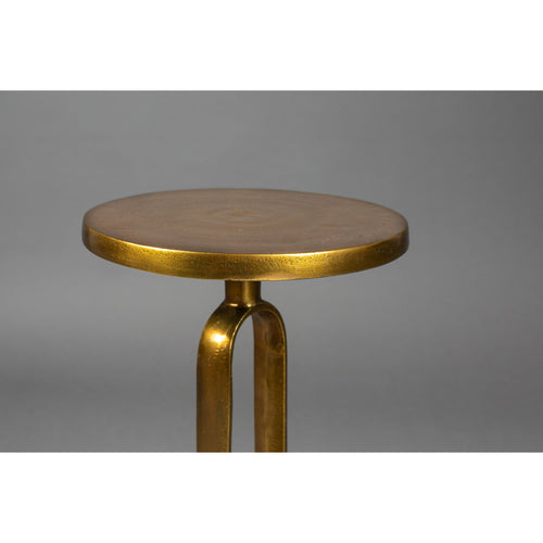 Dutchbone Sandook Bijzettafel 23 cm Metaal Goud - vtwonen shop