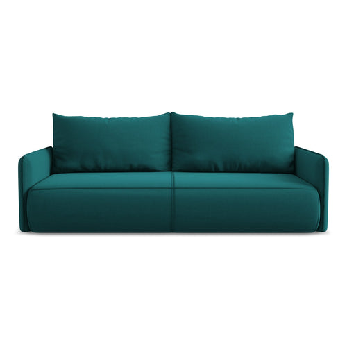 LaMiaSofa 3-zits slaapbank Palermo - velours - marien - 216x105x86