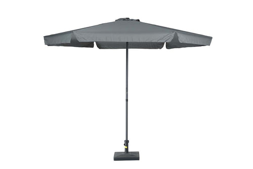 Delta parasol - Ø300 cm - carbon black - donker grijs - vtwonen shop