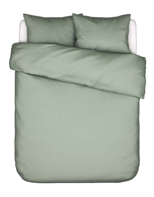 Essenza Minte dekbedovertrek - Lits-Jumeaux - 240x200/220 cm - Dusty green