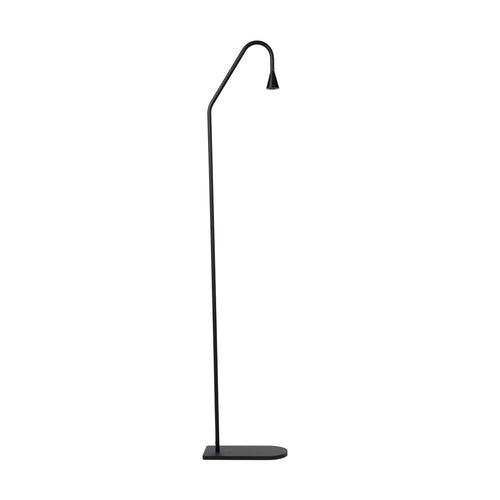 Atmooz vloerlamp Hilton - zwart - 25 x 12 x H 122 cm - geïntegreerde led