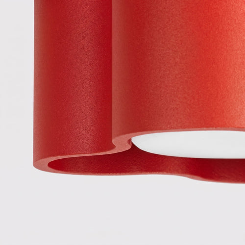 Sollux Lighting Plafondlamp OVIO 1 rood Gx53 - 12x12x6cm