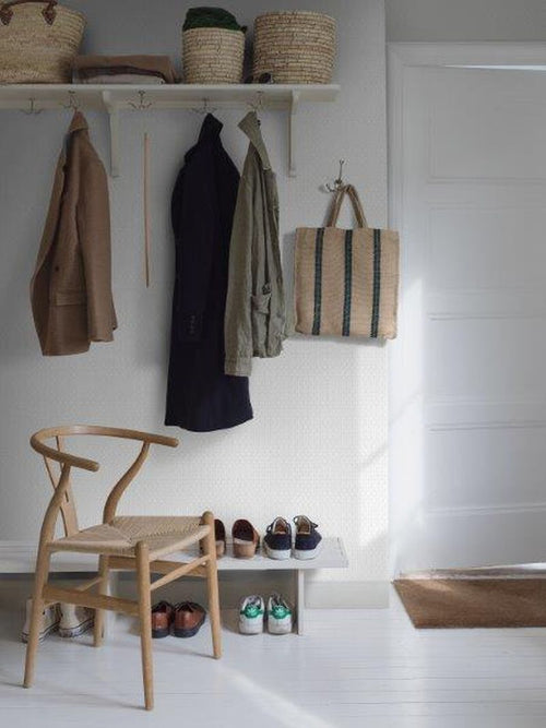 Borastapeter behang geometrische vormen beige - 53 cm x 10.05 m - 660762 - vtwonen shop