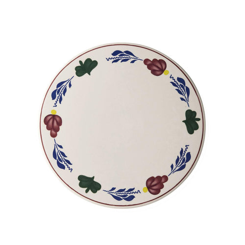 Royal Boch taartplateau op voet Boerenbont - ø23cm - keramiek - vtwonen shop