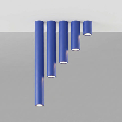 Sollux Lighting Plafondlamp LAGOS 20 ultramarijn - 6x6x20cm