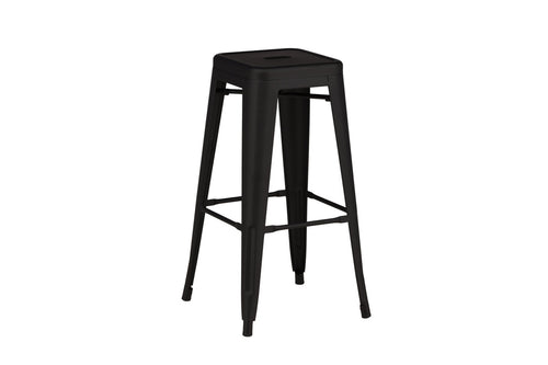 Rebellenclub Barkruk Andros - Set van 4 - Zwart