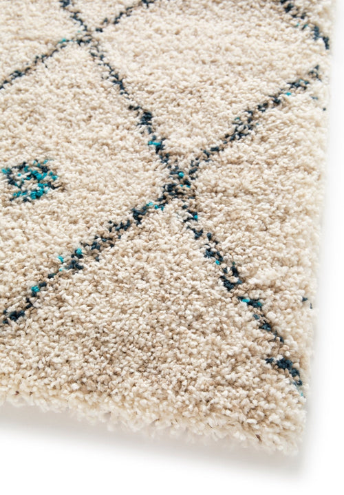 AFK Living vloerkleed Diamond - shaggy - beige - 160 x 230 cm - vtwonen shop