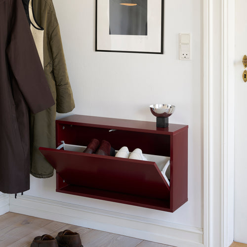 ReCollector Opbergdoos Schoenenbox Smal 70 x 20 x 40 cm – Rood