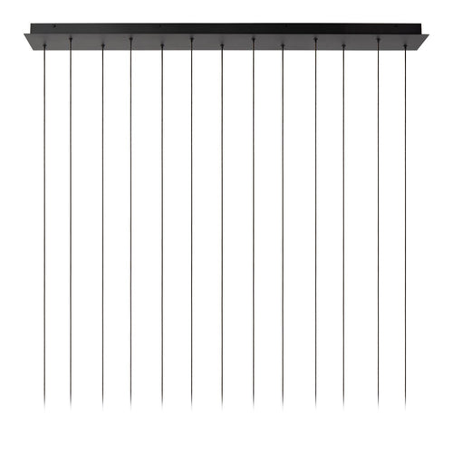 Lucide hanglamp MONTANA - Geïntegreerde LED - Grijs ijzer