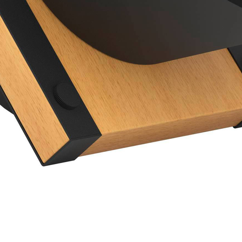 EGLO tafellamp Maccles - e27 - 15 cm - zwart/bruin - hout