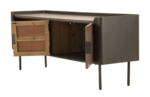 Mauro Ferretti tv-meubel - 150x42x58 cm - bruin