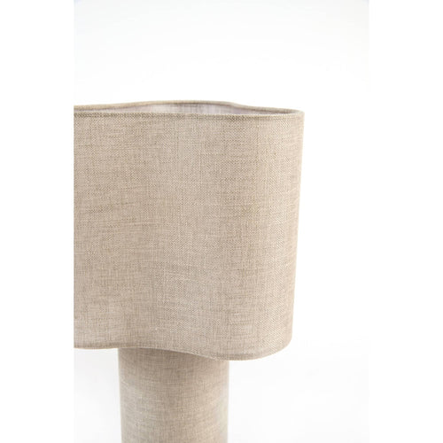 Light & Living tafellamp Brany - bruin - Ø25cm