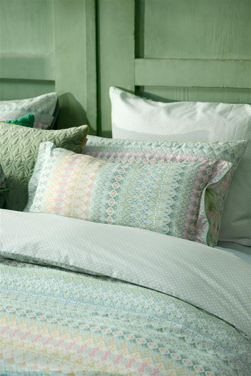 Pip Studio decoratiekussen Ashanti - 35x60 cm - groen
