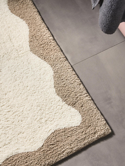 benuta badmat Cara - créme/beige - 60x100 cm