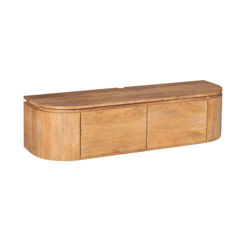 Starfurn Tv-meubel Excellent - Naturel Hout - 120x35x30cm