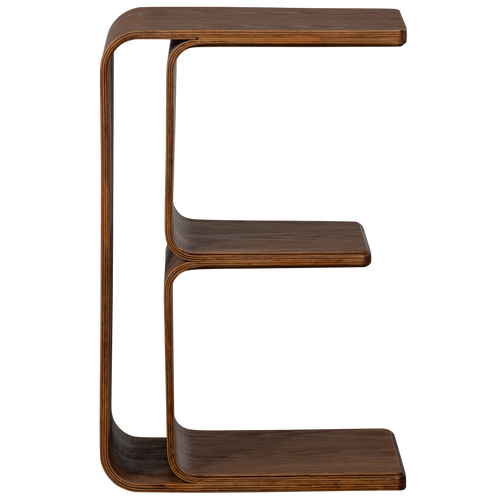 WOOOD multifunctionele bijzettafel Frey - Hout - Walnoot - 40x60x32 - vtwonen shop