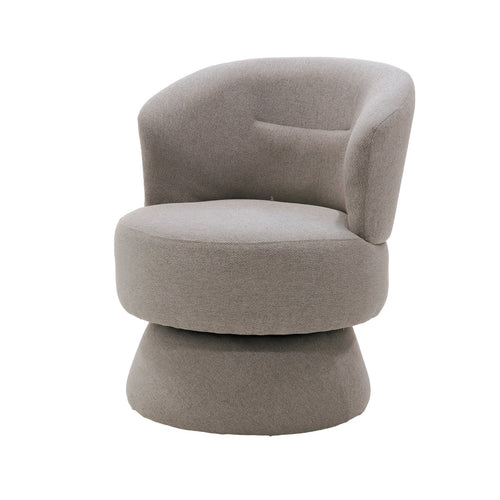 Giga Meubel Fauteuil Moïse - Stof/Metaal - Taupe