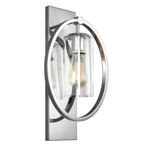 Elstead Marlena - 1 lichte wandlamp gepolijst chroom, E27