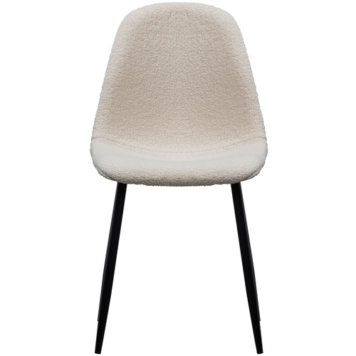 WOOOD eetkamerstoelen Marije - Teddy - Naturel - 85x45x53 - Set van 2 - vtwonen shop