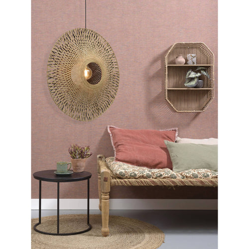 GOOD&MOJO hanglamp Kalimantan - bruin - Ø87cm - vtwonen shop