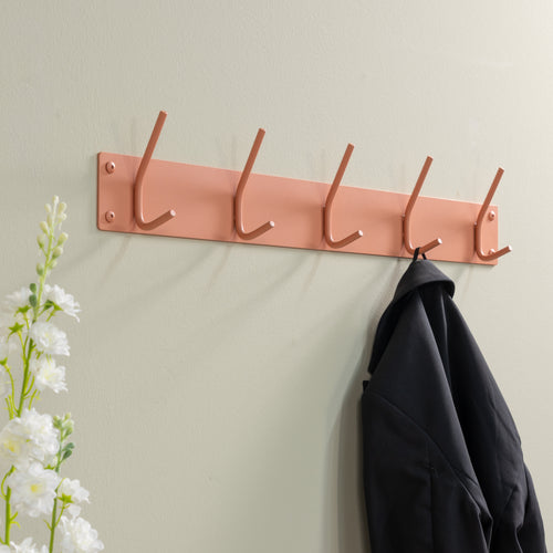 Spinder Design kapstok Fusion 5 - Clay Terra - 5 haken