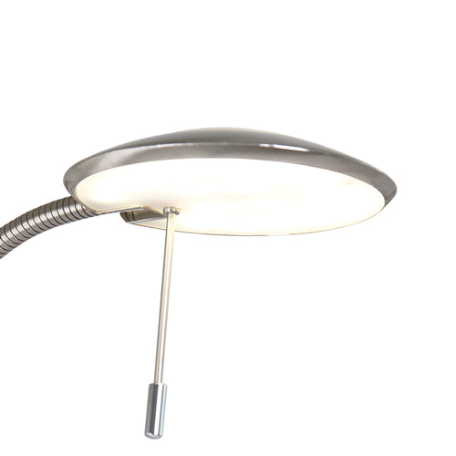 Steinhauer vloerlamp zenith - 1 lichts - 22x 150 cm - mat chroom - vtwonen shop