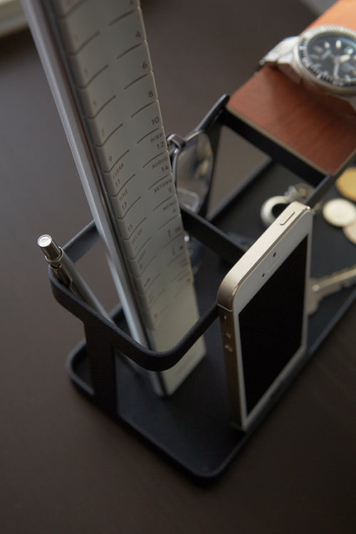 Yamazaki Bureau Organizer - Tower - Zwart