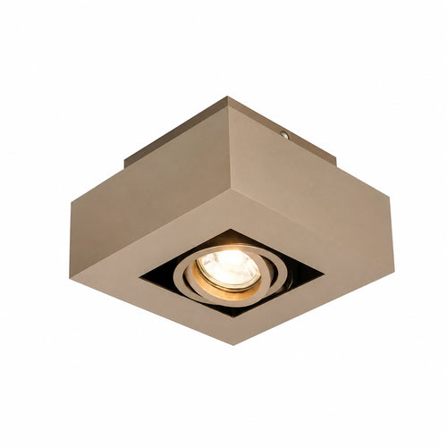 Artdelight spot Bosco - 1 lichts - 14  x 8.6   cm - champagne