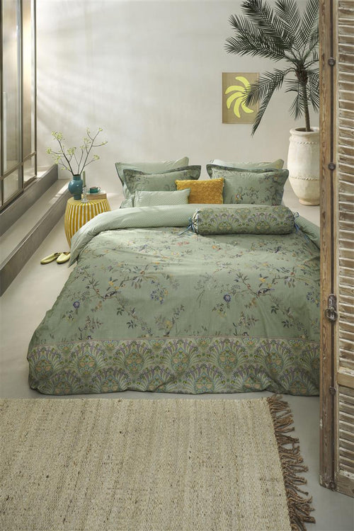 Pip Studio dekbedovertrek Amor De Dios - 140x200/220 cm - groen
