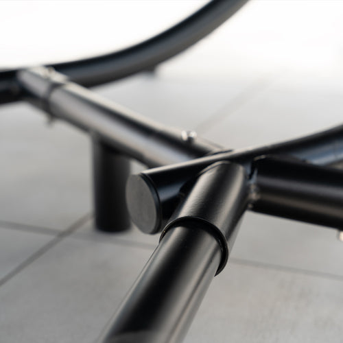 HOME DELUXE hangstoel LOMA – 2 zits zwart - vtwonen shop