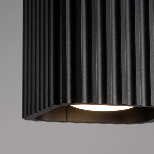 Sollux Lighting Plafondlamp RIFF 1 zwart GU10 - 10x10x10cm