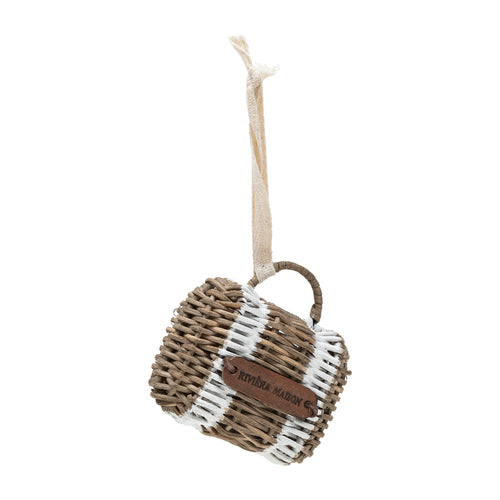 Rivièra Maison Rustic Rattan Suitcase Ornament - Rattan Pitriet - Naturel - vtwonen shop