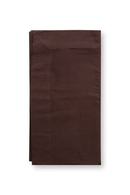 vtwonen - Tafelkleed - Katoen Linnen - Chocoladebruin - 150x250 cm