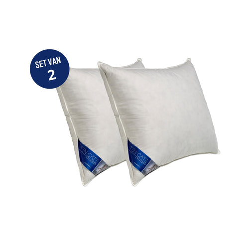 Ten Cate hoofdkussen - halfdons - 60x70 - 2 stuks